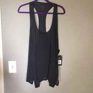 Nike Breathe Dri-Fit Sheer Black Workout Tank
